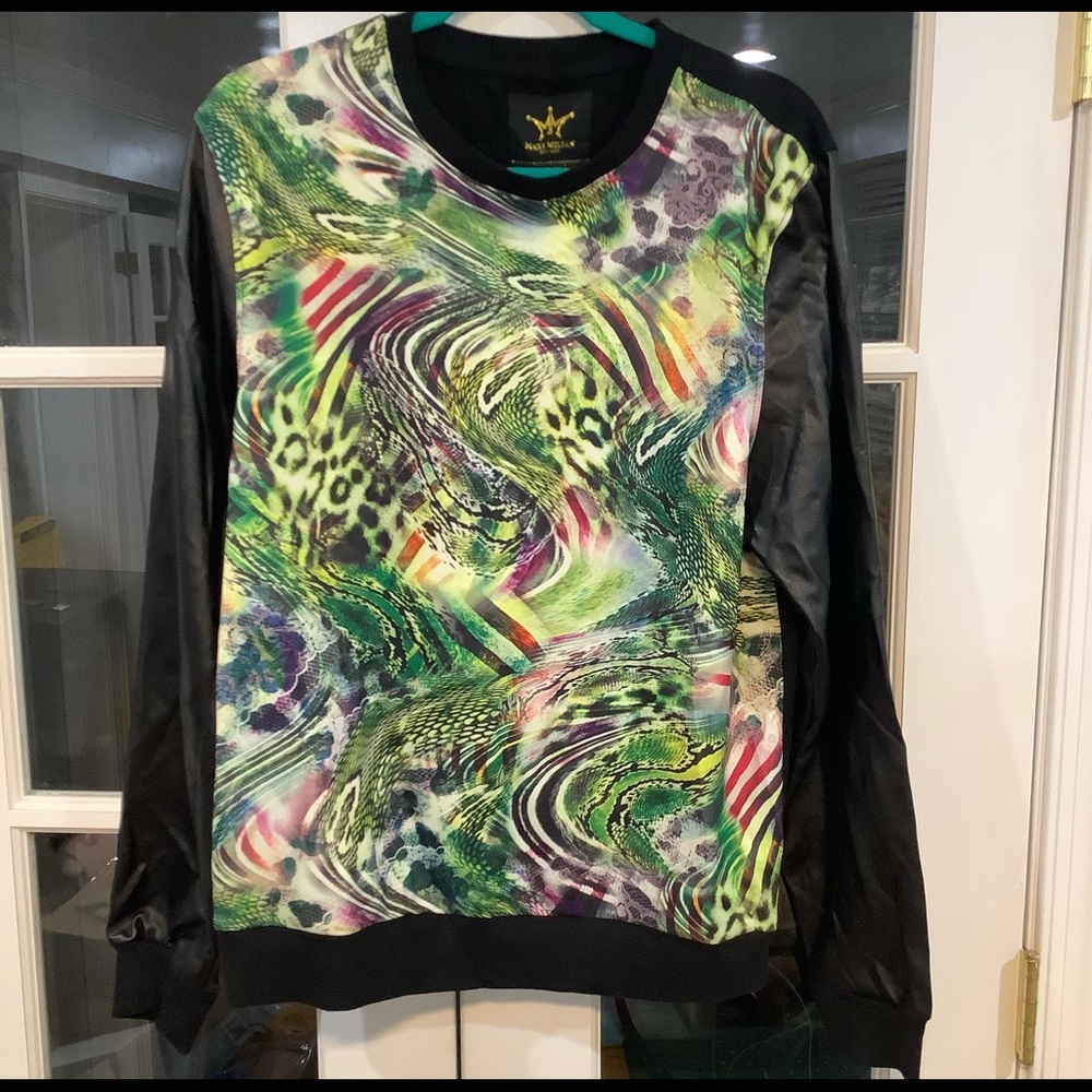 Maxi Milian snake print shirt
